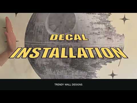 Wise Man Wall Decal — Installation Video