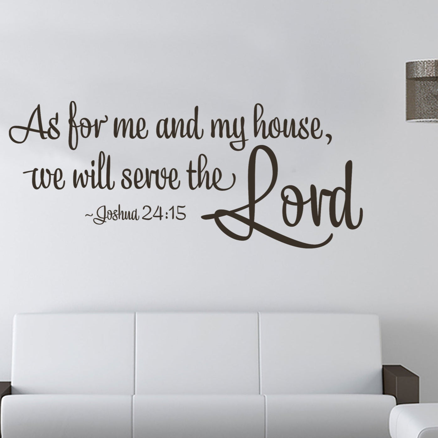 Scripture Wall Quote – Removable Bible Verse Decal