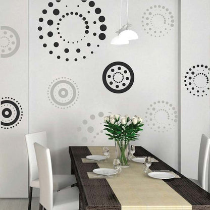 Circling Dot Wall Decal Set - view 1