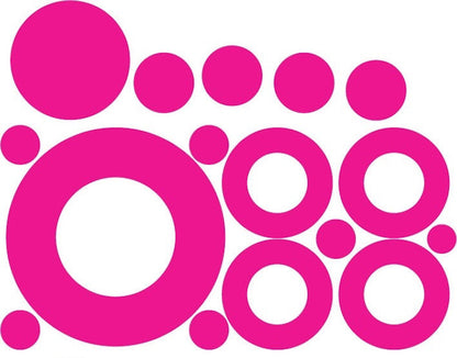 Rings & Dots Wall Decals