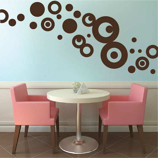 Rings & Dots Wall Decals
