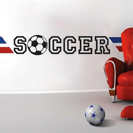 Soccer Wall Quote Decal - view 1