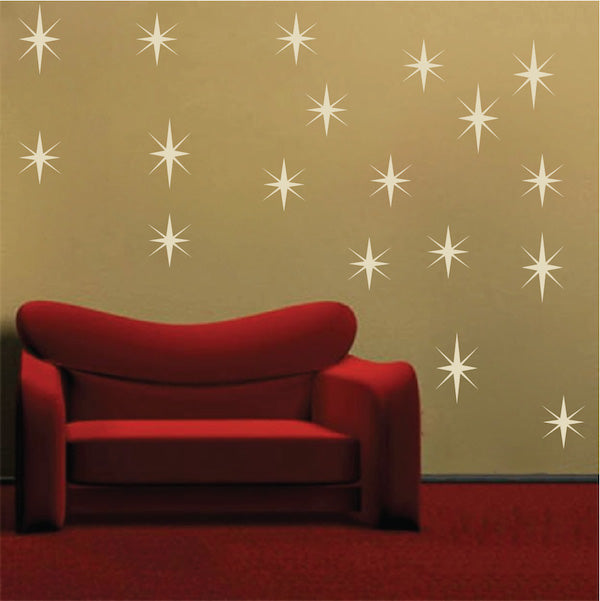 Sparkle Star Wall Decals
