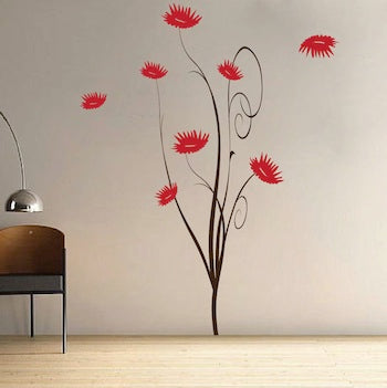 Flowering Tree Wall Decal - view 1