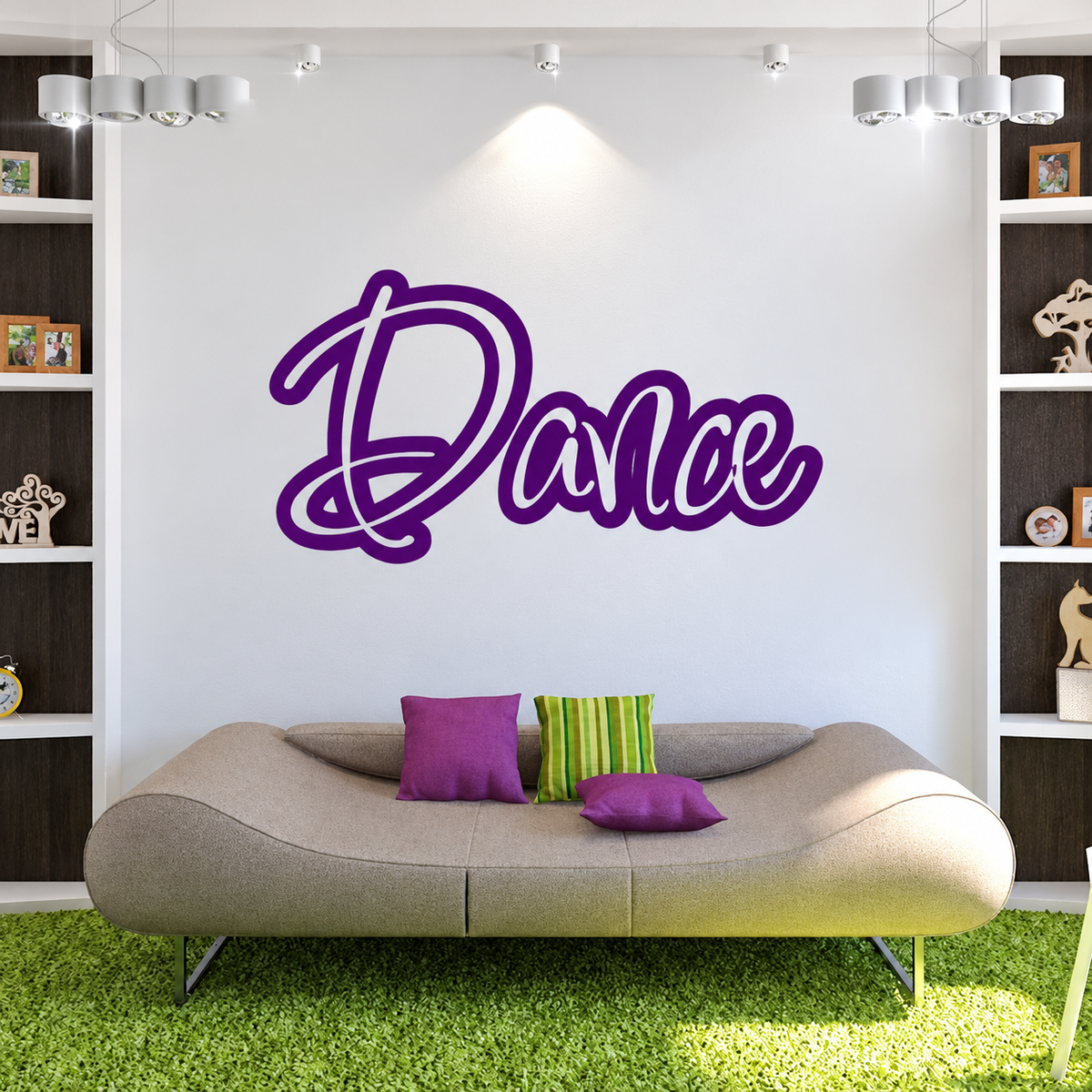 Dance Wall Quote Decal on wall