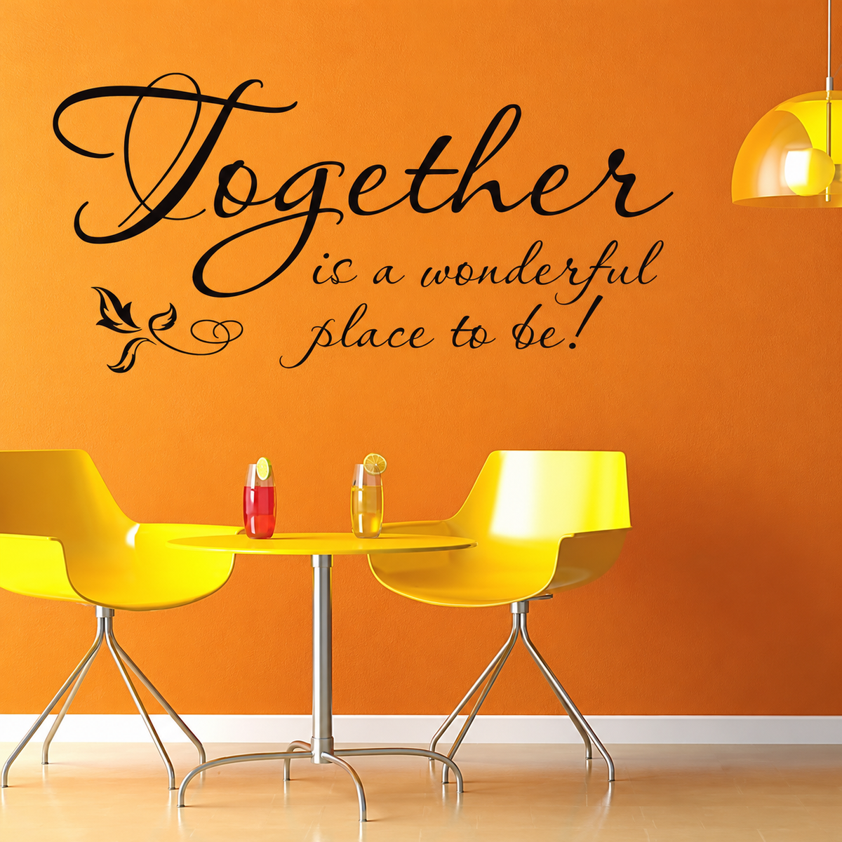 Love Wall Quote Decal on wall