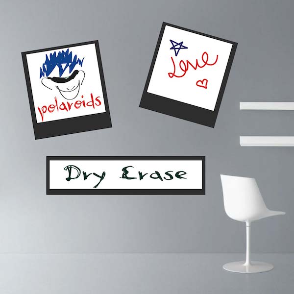 Photo Frame Dry Erase Wall Decal Set - view 1