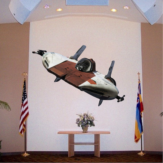 Space Fighter Wall Decal
