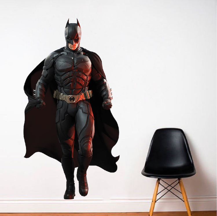 Bat Wall Decal Wall Art Kids Dark Knight Wall Decor Superhero Sticker, s10
