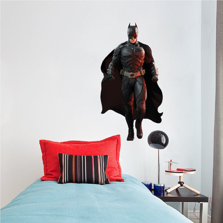 Bat Wall Decal Wall Art Kids Dark Knight Wall Decor Superhero Sticker, s10