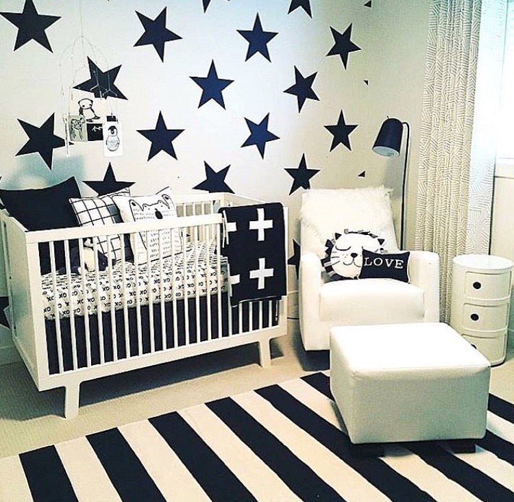 Stars Wall Decal Kids Bedroom Star Decals Peel and Stick Bedroom Stars, d60