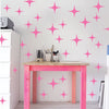 Bedroom Stars Wall Decal Kids Star Wallpaper Decor Bedroom Pattern Removable Decals, h54