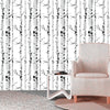 Birch Tree Wallpaper Decal Removable Birch Tree Self Adhesive Wallpaper, w05