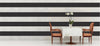 Black 6" Wide Stripe Decal Roll Black Wall Tape Black Peel and Stick Striped Wall Decal, a99