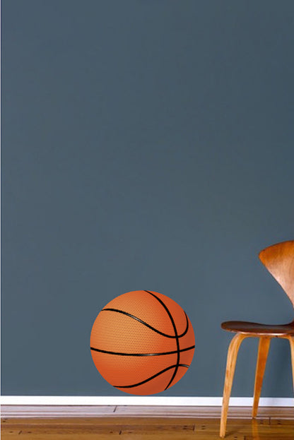 Large Basketball Wall Decal Sport College Basket Ball Kids Room Sports Vinyl Decor, s91