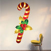 Candy Cane Decoration Wall Decal Decor Peppermint Removable Winter Room Christmas Sweets, h52
