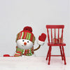Waving Snowman Wall Decal Decor Removable Winter Snow Man Decorations Room Wall Decal, h51