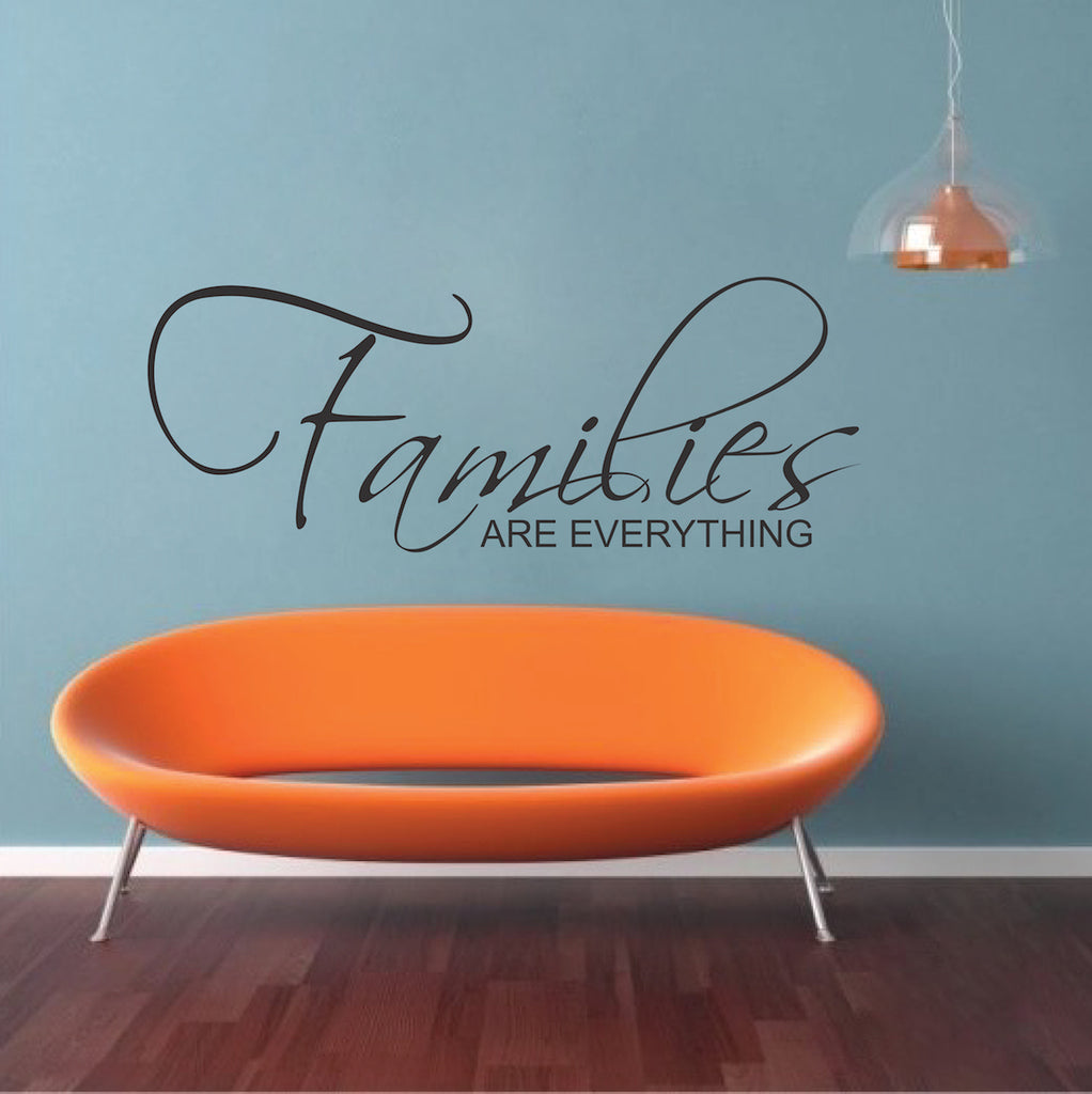 Family Large Saying for Living Room Decor Home Letters Sticker Love Forever,q16