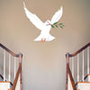 Freedom Dove Wall Sticker Decal Wall Art Flying Birds Wall Decor Olive Branch Wall Stickers, c55
