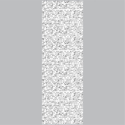 Interior Handwriting Wallpaper Decal Custom Wallpaper Sticker Personalized Wallpaper, w04