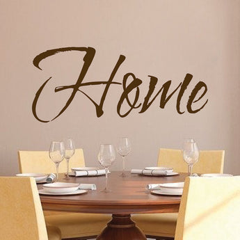 Home Wall Quote Decal Sticker Interior Wall Lettering Living Room Wall Letters Dining Room Wall Saying Letter Quote, q99