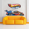 Race Car Boys Wall Decal Kid's Racing Decor Wall Art for Apartment Bedroom Hotwheels, s36