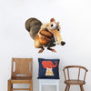 Squirrel Wall Decal Kids Cartoon Wall Decor Toys Movie Wall Mural, s19