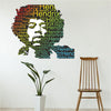Music Wall Decal Sticker Room Artist Wall Mural Celebrity Removable Music Art, a69