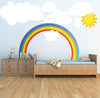 Rainbow Wall Decal Kids Room Wall Sticker Apartment Sun Bedroom Weather Wall Mural, n67