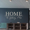 Home Wall Quote Dining Room Wall Quote Family Wall Decals Gathering Wall Letters, q96