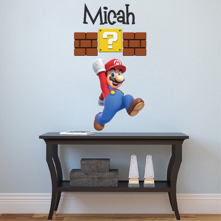 Boys Room Custom Name Wall Decal Kids Bedroom Wall Decal Custom Gifts, b99