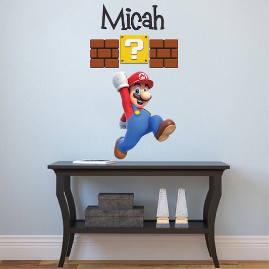 Boys Room Custom Name Wall Decal Kids Bedroom Wall Decal Custom Gifts, b99
