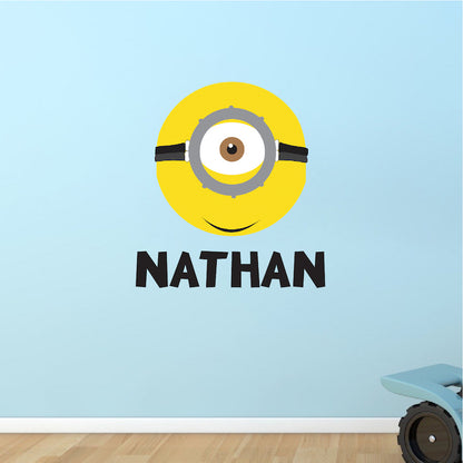 Custom Cartoon Inspired Kids Room Wall Decal