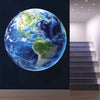 Earth Wall Decal Mural Kids Room Wall Sticker Bedroom Apartment Decor Removable Wall Decor, c12
