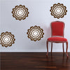 Floral Wall Decal Stickers Wallpaper Fancy Flower Wallpaper Wall Decor for Apartments, d34