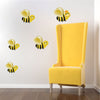 Bumble Bee Wall Sticker Decal Wall Art Buzzing Bees Wall Decor Animal Wall Stickers, n55