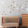 Bedroom Stars Wall Decal Kids Star Wallpaper Decor Bedroom Pattern Removable Decals, h54