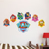 Dog Logo Wall Decal Kids for Bedroom Removable Kids Room Decals, e05