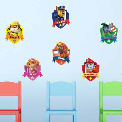 Kids Dog Wall Decal for Bedroom Apartment Wall Decor Toys Kids TV Show Wall Mural, s20