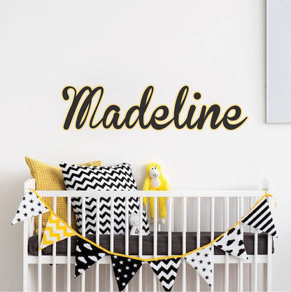 Bedroom Name Wall Decal Removable