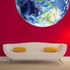 Half Earth Wall Decal Mural Kids Room Wall Sticker Bedroom Apartment Decor Removable Wall Decor, c21