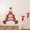 Abstract Christmas Tree Wall Decal Decor Removable Winter Decorations Room Wall Decal