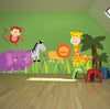 Nursery Zoo Wall Decal Kids Room Animals Wall Decor Apartment Stickers for Kids and Animals, d96