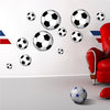 Soccer Balls Wall Decal Decor Removable Kids Room Wall Sport Football Room Decal, d97