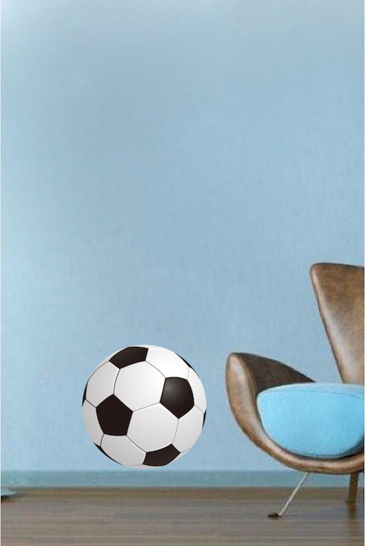 Boy's Room Soccer Wall Decal Decor Removable Kids Room Wall Sport Room Decal, s79