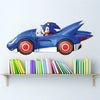 Boys Room Wall Decal Video Game Race Car Wall Decor Removable Kids room Decal, e16