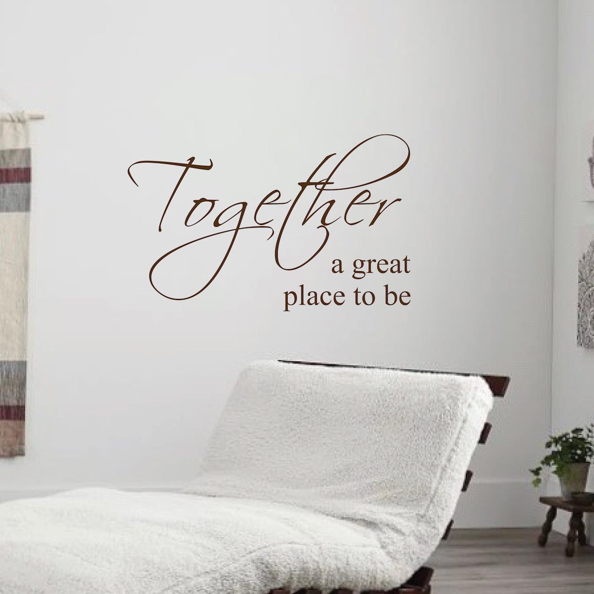 Great Place Living Room Kitchen Dinning Room Office Wall Sticker Decal