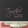 Great Place Living Room Kitchen Dinning Room Office Wall Sticker Decal