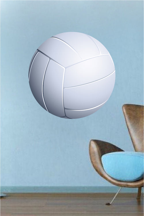 Volleyball Wall Decal Removable Volley Ball Wall Mural Kids Room Sports Wall Decor, s78