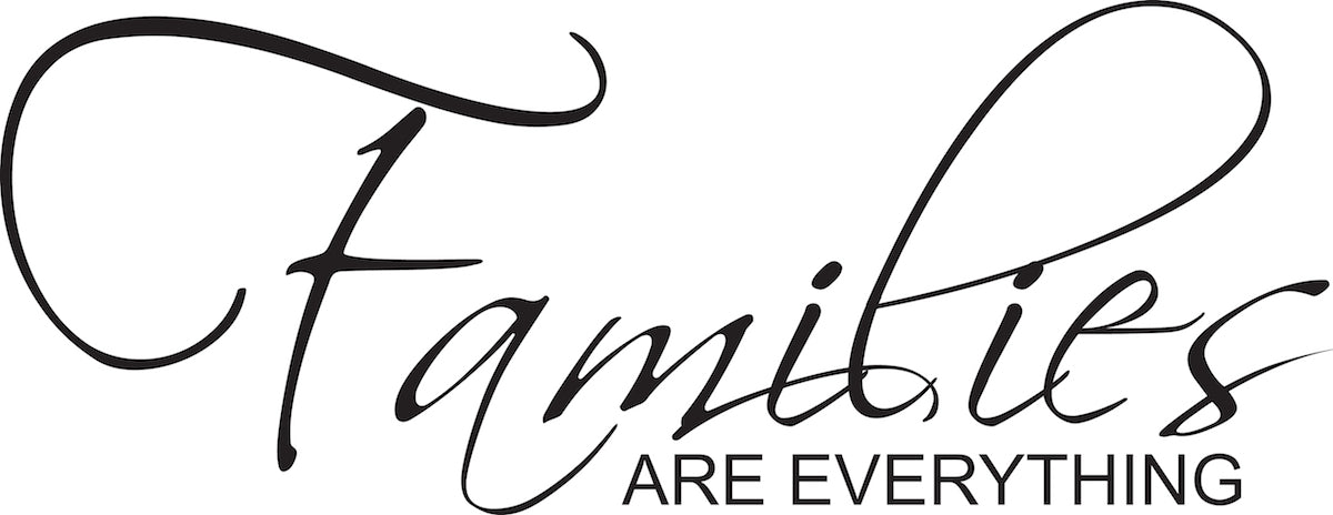 Family Large Saying for Living Room Decor Home Letters Sticker Love Forever,q16